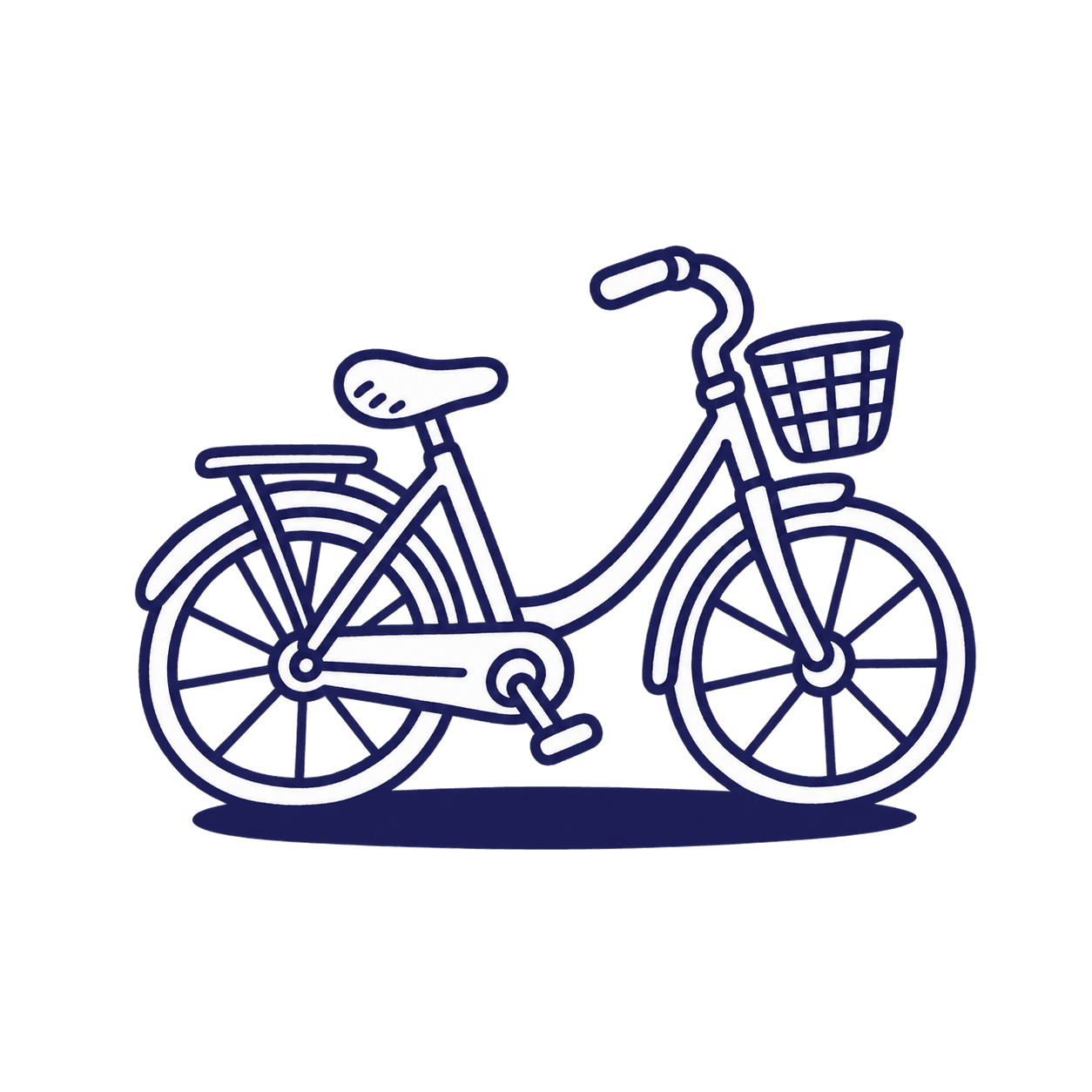 À vélo